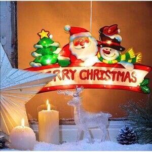 Christmas Decoration Window Hanging Light